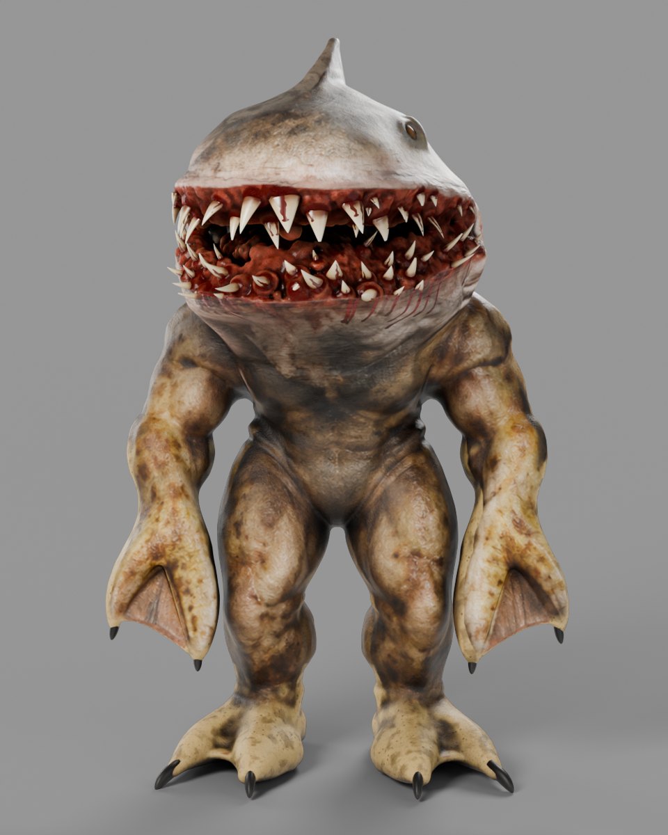 Still picture of the Gill Beast